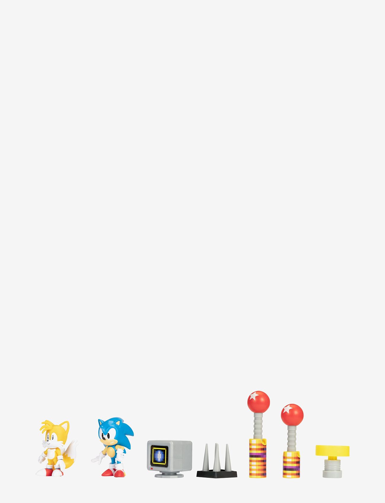 Sonic - Sonic 6cm Figure Diorama Set - action figures - multi coloured - 5