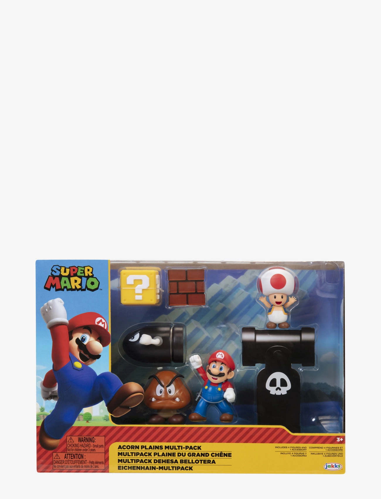 JAKKS - Nintendo Super Mario 6cm Diorama Asst (Acorn + Underwater + Desert) - multicoloured - 2