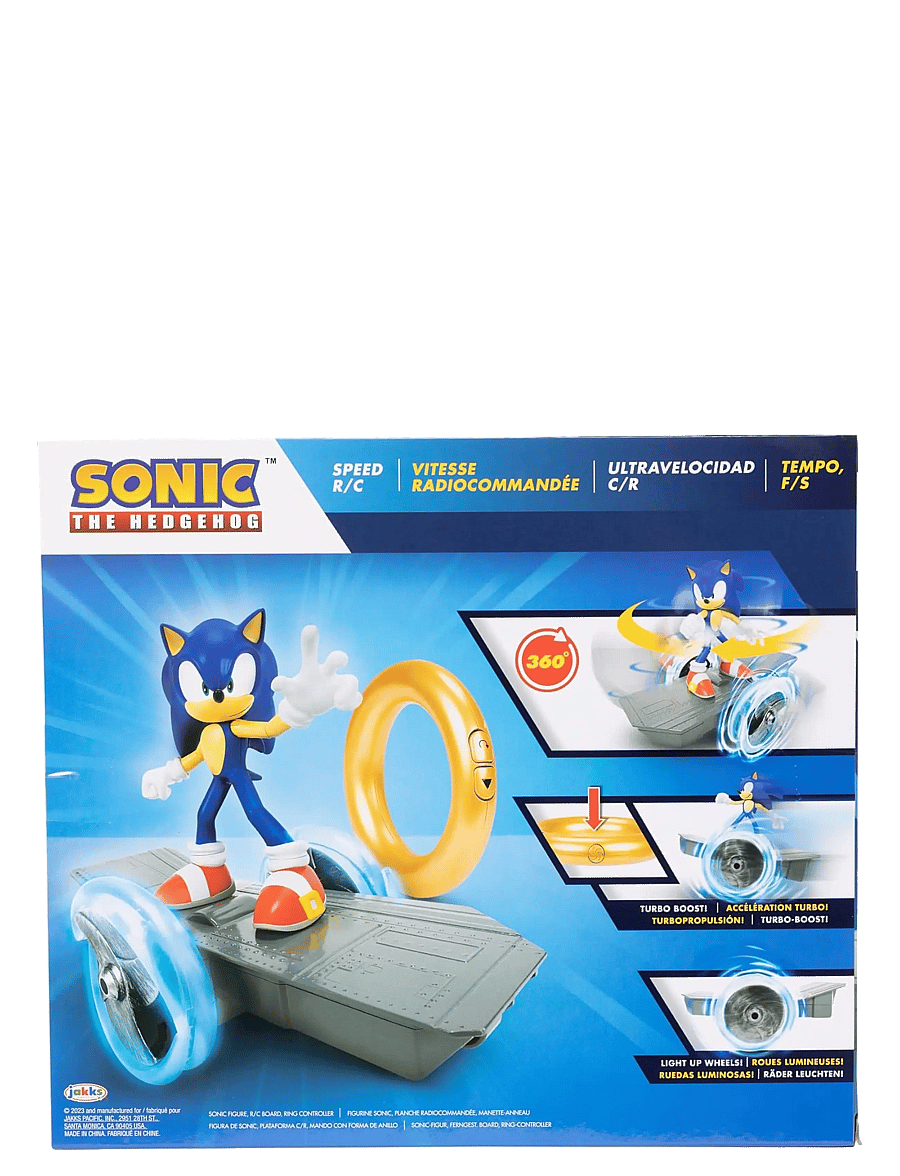 JAKKS - Sonic - Sonic Skate R/C - geschenke für kinder - multicoloured - 5