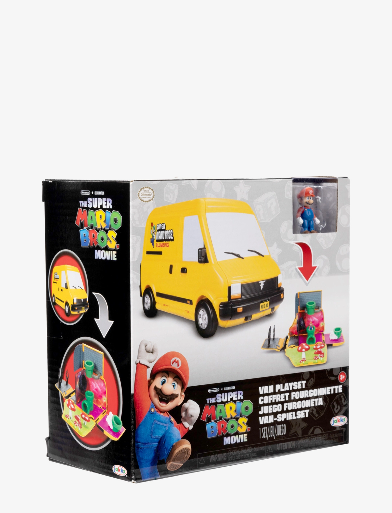 JAKKS - Super Mario Movie Mini World Van Playset - yellow - 5