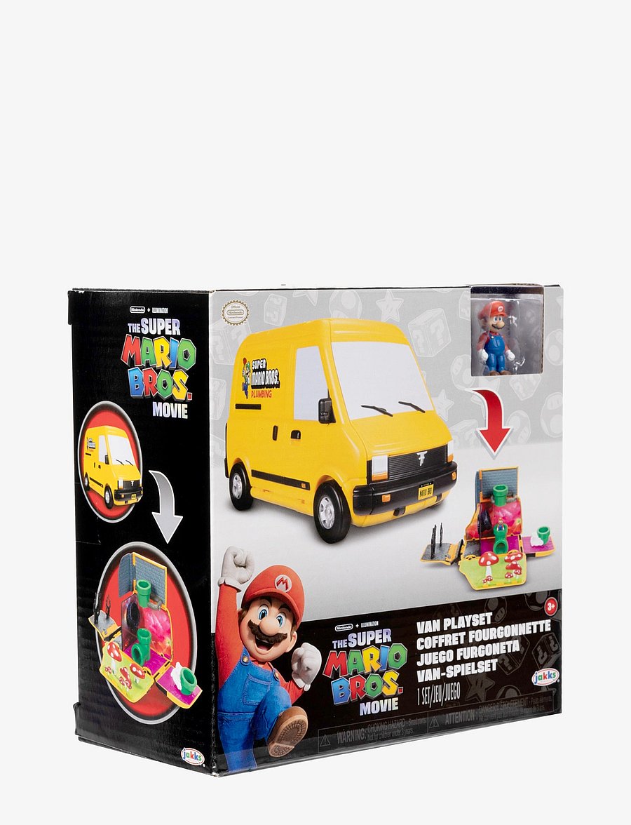 JAKKS - Super Mario Movie Mini World Van Playset - yellow - 5