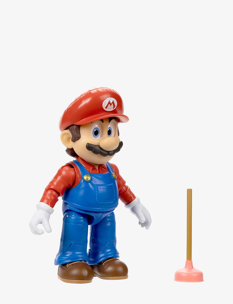 JAKKS - Super Mario Movie 5" Mario Figure wave 1 (13cm.) - blue - 1