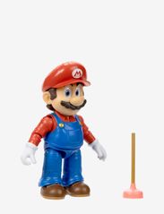 JAKKS - Super Mario Movie 5" Mario Figure wave 1 (13cm.) - alhaisimmat hinnat - blue - 0