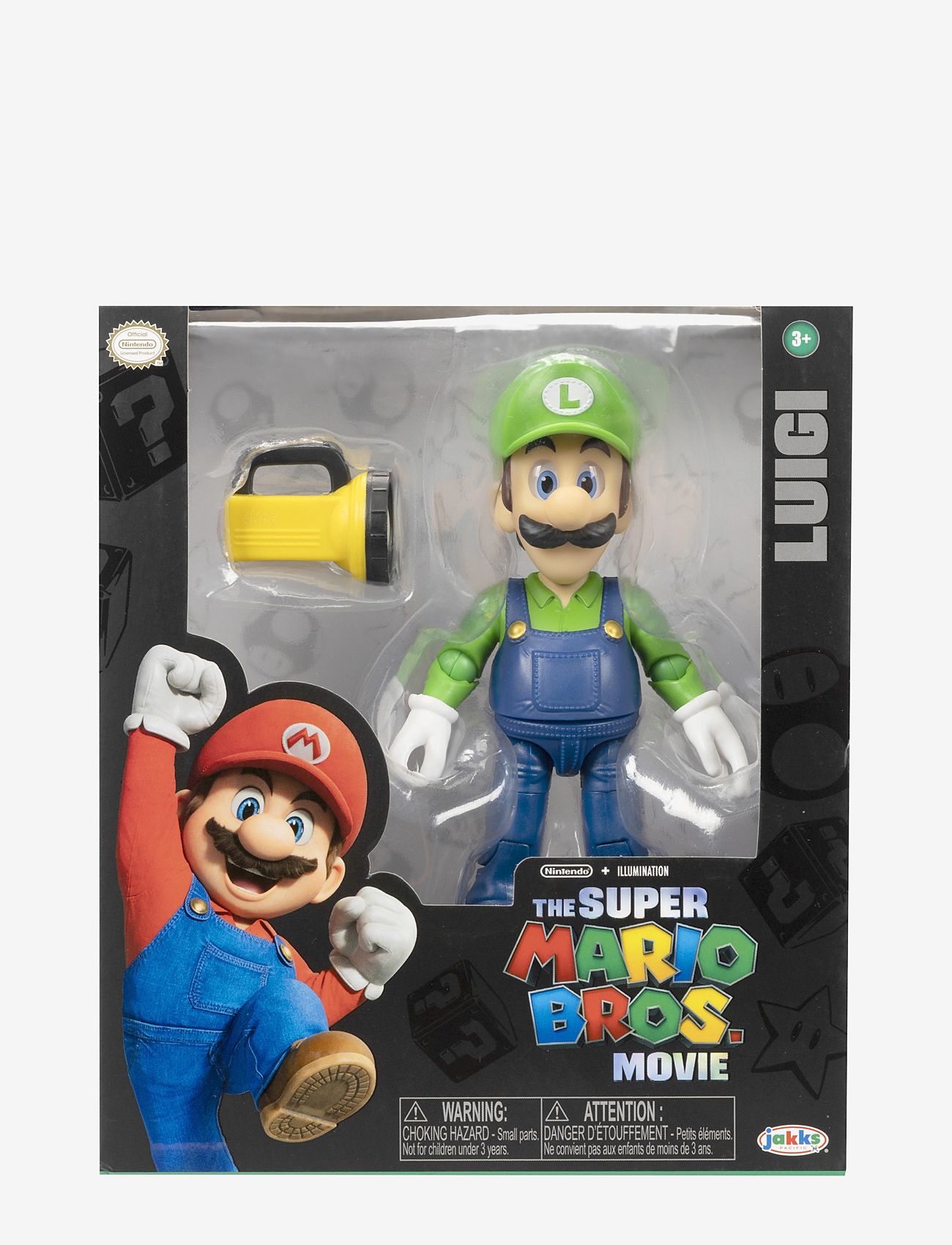 JAKKS - Super Mario Movie 5" Luigi Figure wave 1 (13cm.) - green - 4