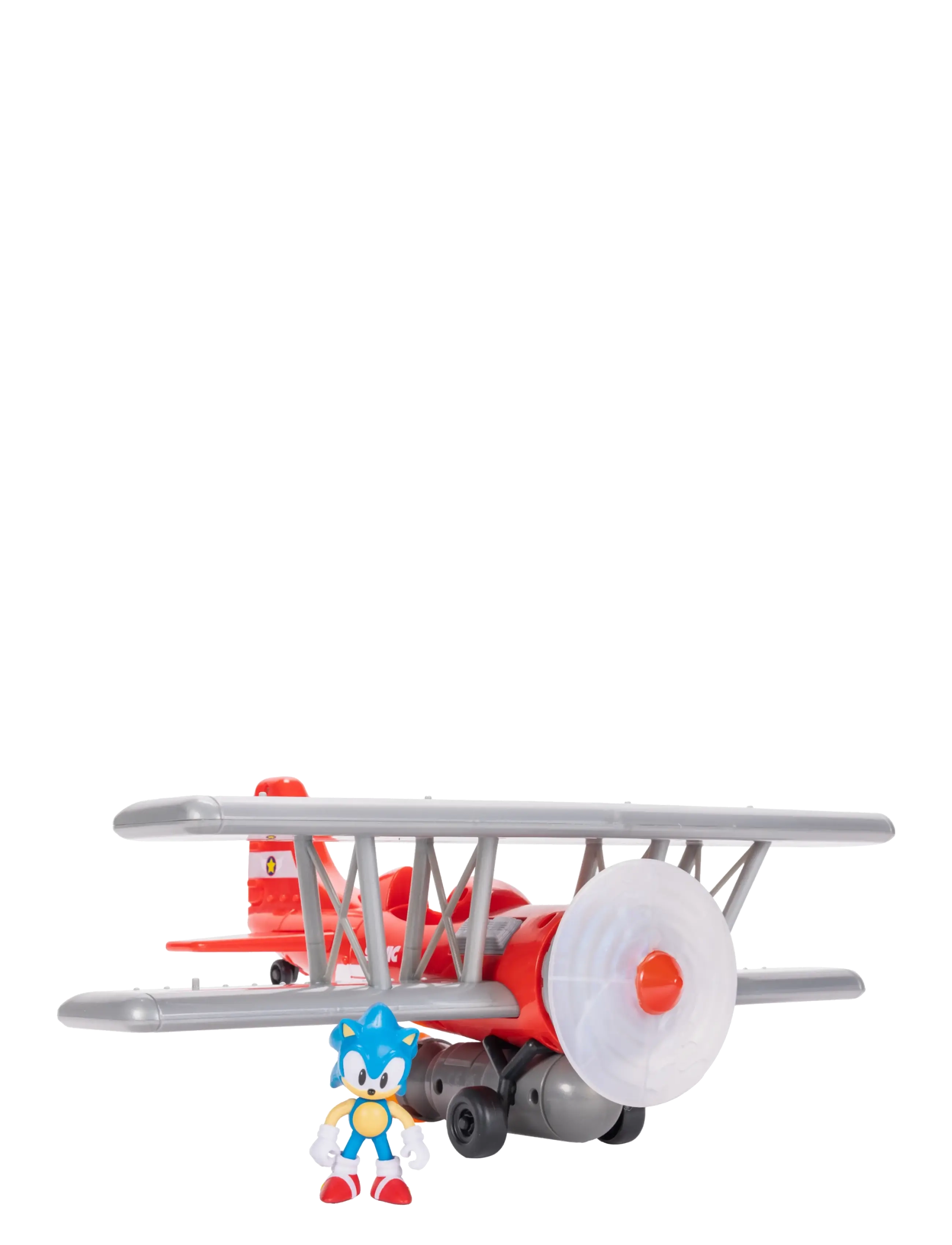 Sonic - Sonic - 2.5" Tornado Biplane with Sonic Figure - flugzeuge - multicoloured - 1