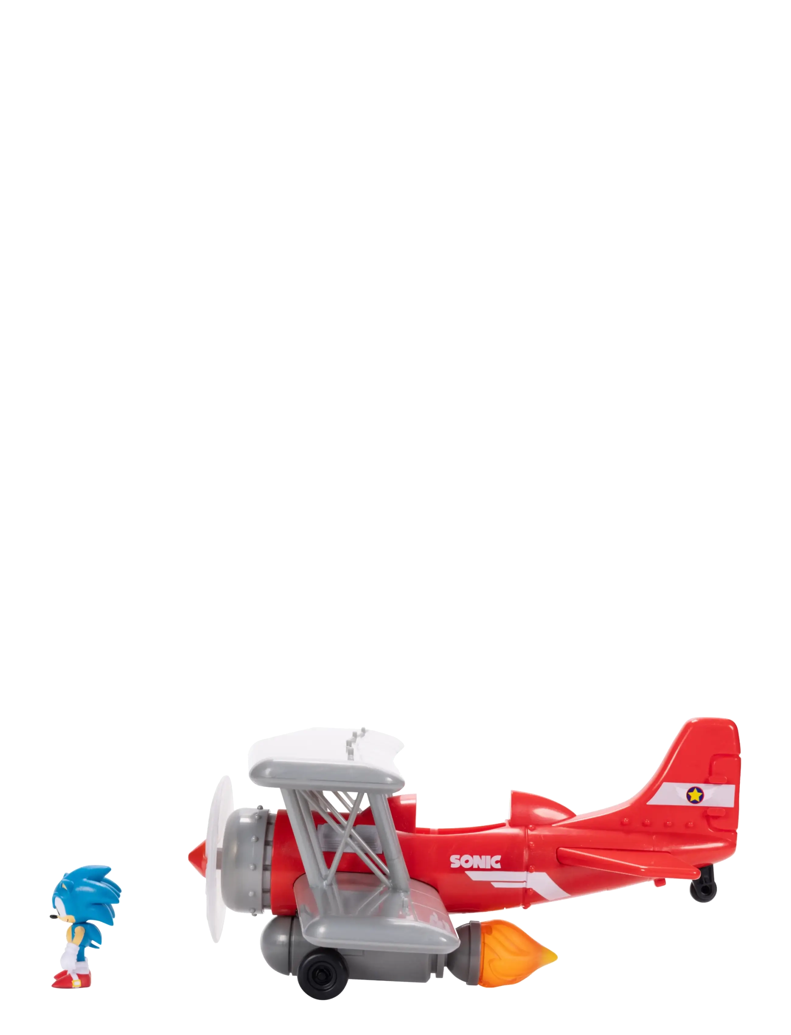 Sonic - Sonic - 2.5" Tornado Biplane with Sonic Figure - flugzeuge - multicoloured - 3