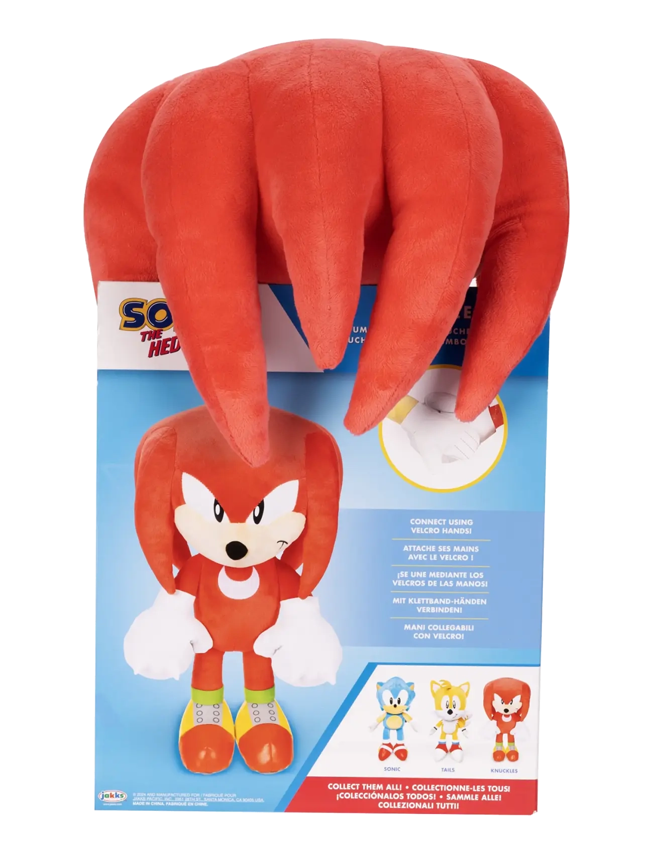 Sonic - Sonic - Jumbo Plush Knuckles - plüschspielzeug - multicoloured - 3