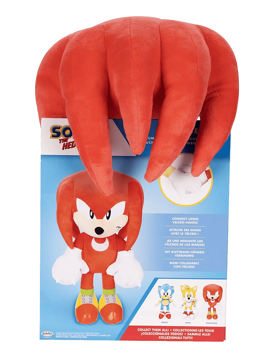 Sonic - Sonic - Jumbo Plush Knuckles - plüschspielzeug - multicoloured - 3
