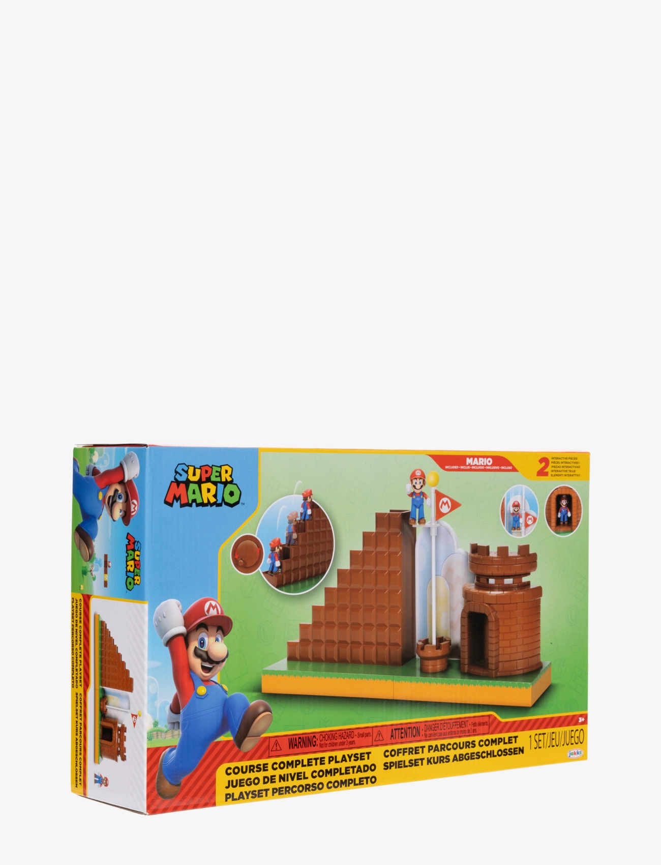 JAKKS - Nintendo Super Mario 2.5" Level End Playset - die niedrigsten preise - multicoloured - 5