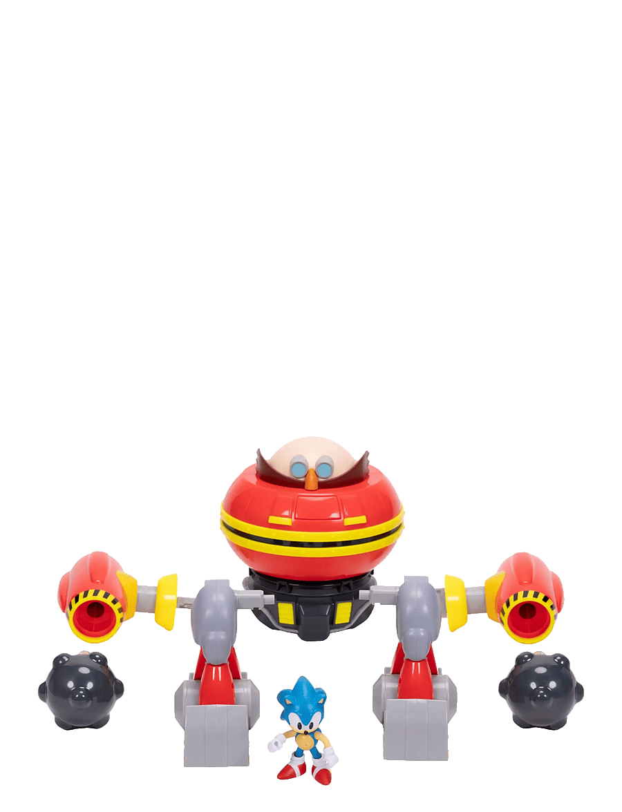 Sonic - Sonic - 2.5" Egg Hammer Robot deluxe playset - action-figuren - multicoloured - 0