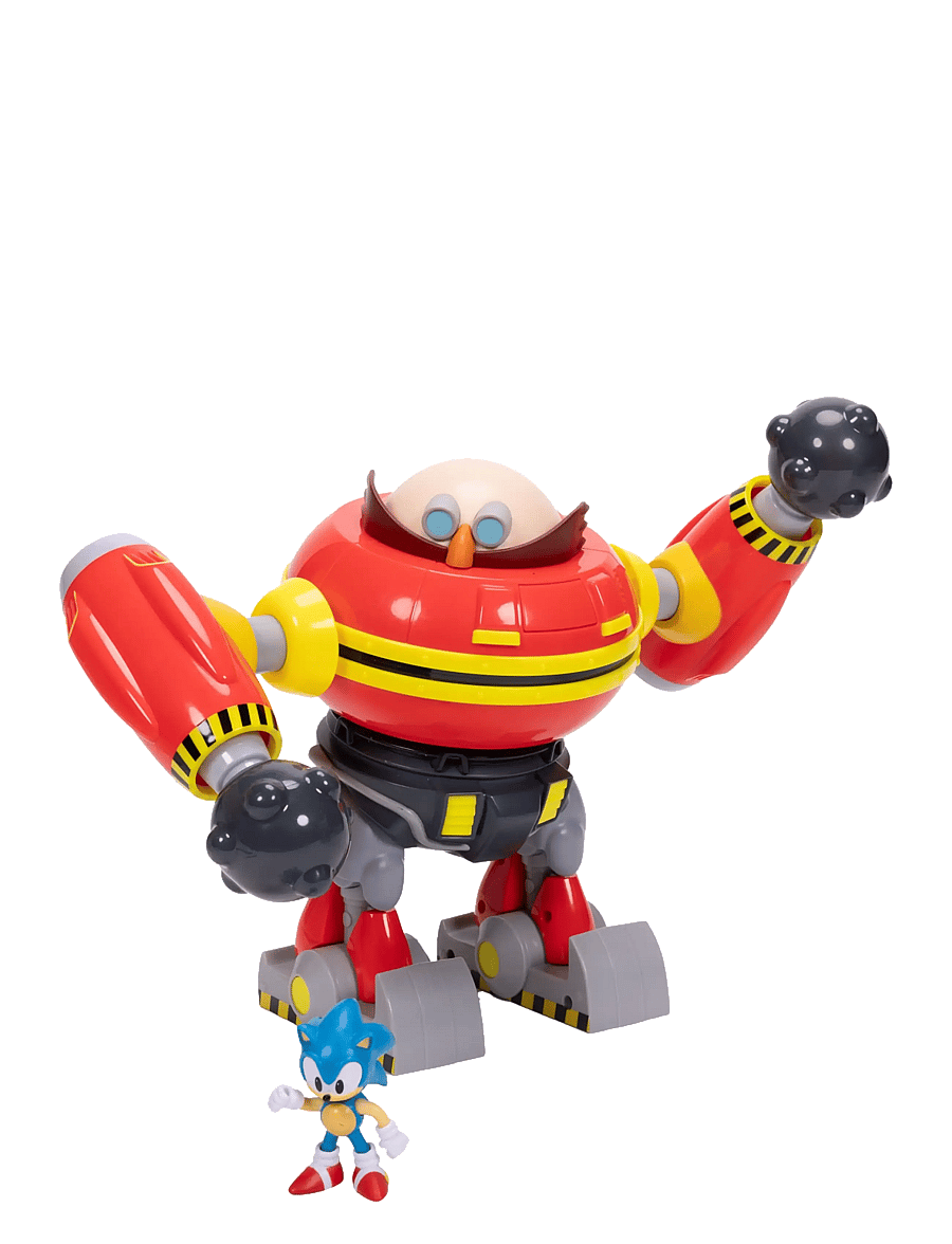 Sonic - Sonic - 2.5" Egg Hammer Robot deluxe playset - action-figuren - multicoloured - 1