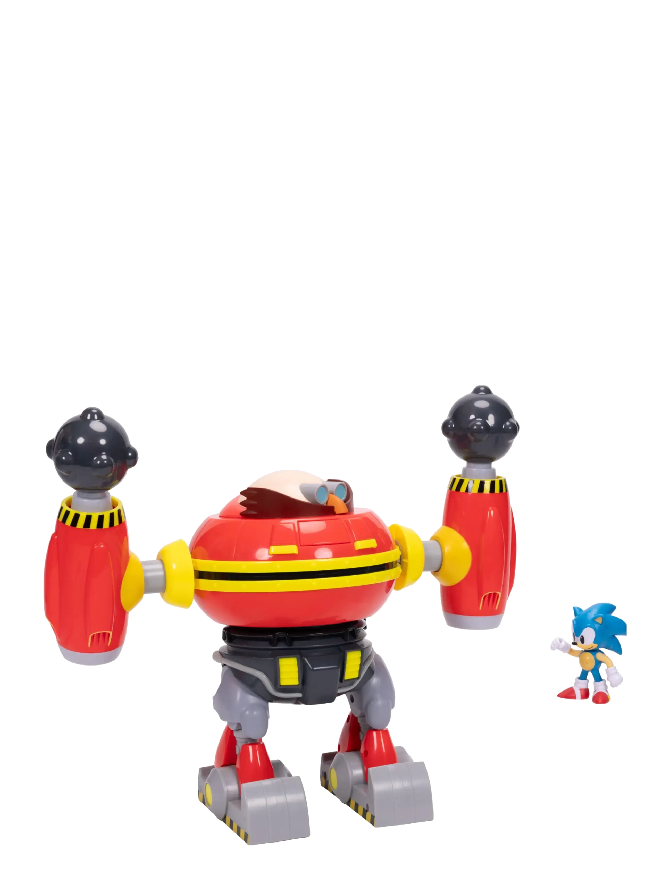 Sonic - Sonic - 2.5" Egg Hammer Robot deluxe playset - multicoloured - 2