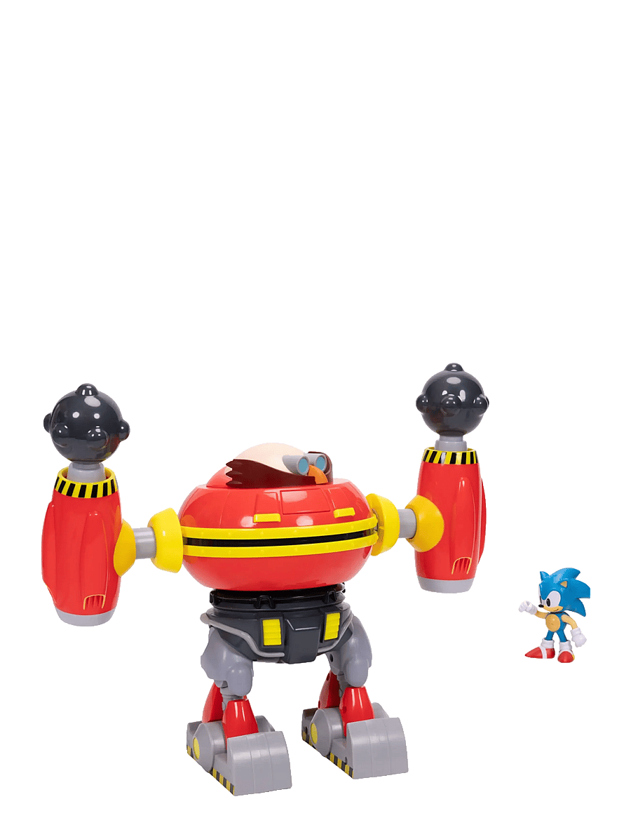 Sonic - Sonic - 2.5" Egg Hammer Robot deluxe playset - action-figuren - multicoloured - 2