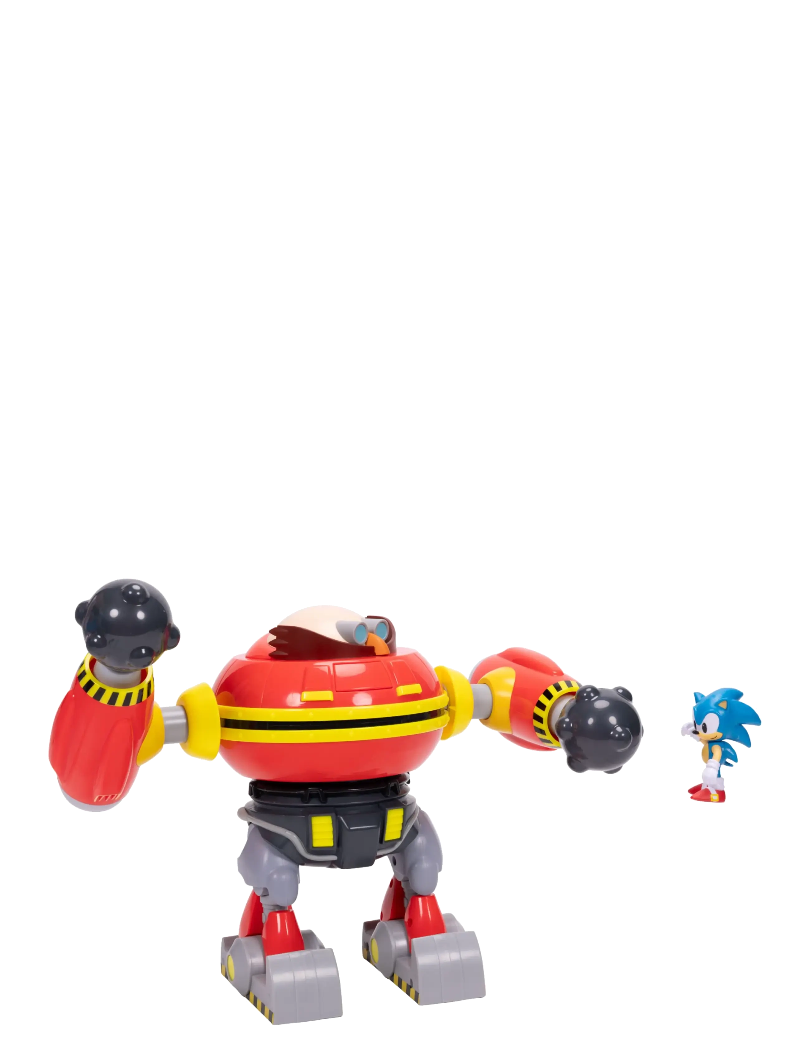 Sonic - Sonic - 2.5" Egg Hammer Robot deluxe playset - multicoloured - 3