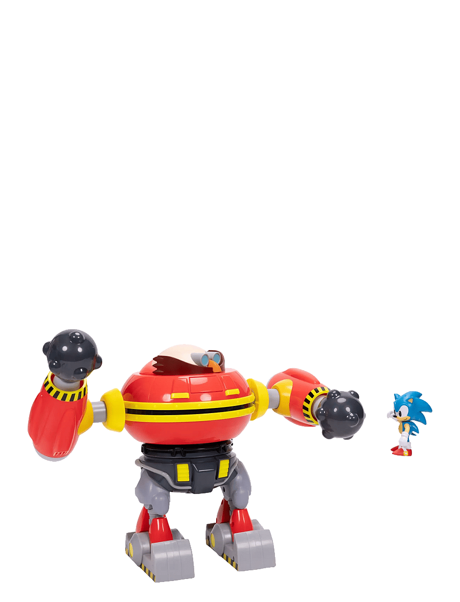 Sonic - Sonic - 2.5" Egg Hammer Robot deluxe playset - action-figuren - multicoloured - 3
