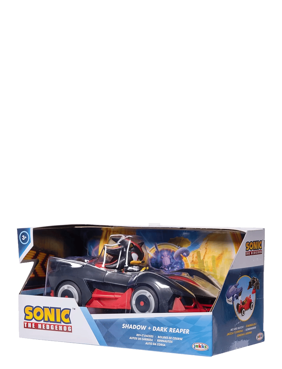 Sonic - Sonic - 2.5” figure with rev up racer Shadow w/ Dark Reaper - action-figuren - multicoloured - 5