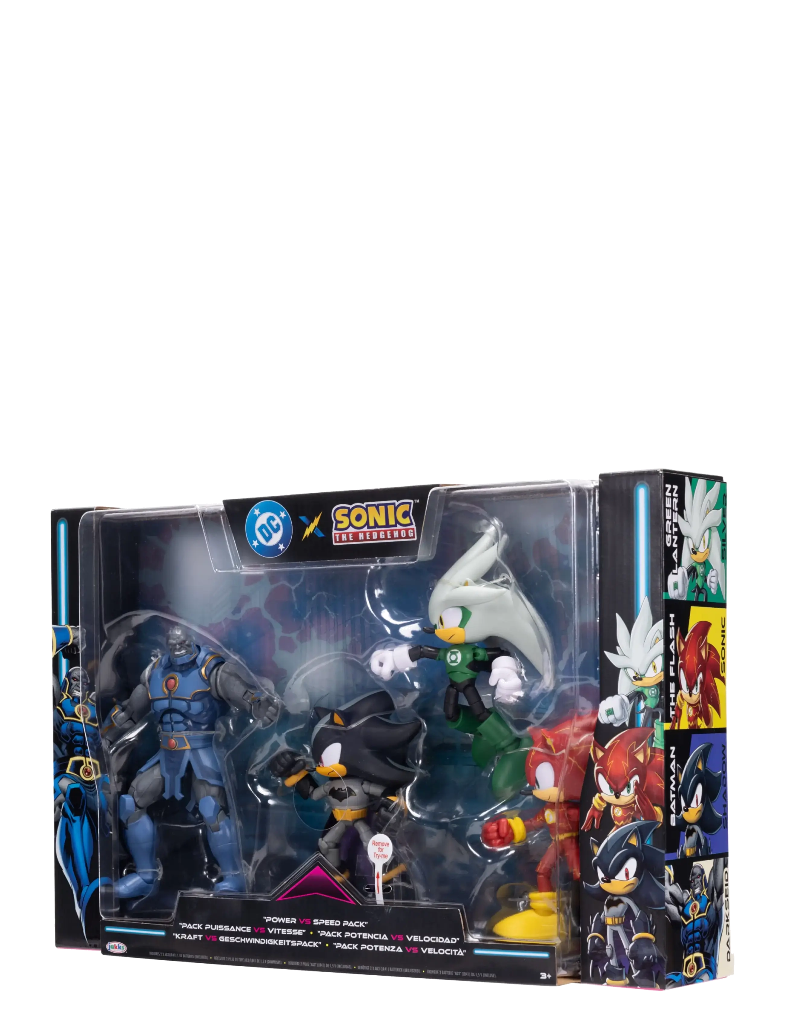 Sonic - DC x Sonic the Hedgehog 5” Figure Power vs Speed Multipack - multicoloured - 2