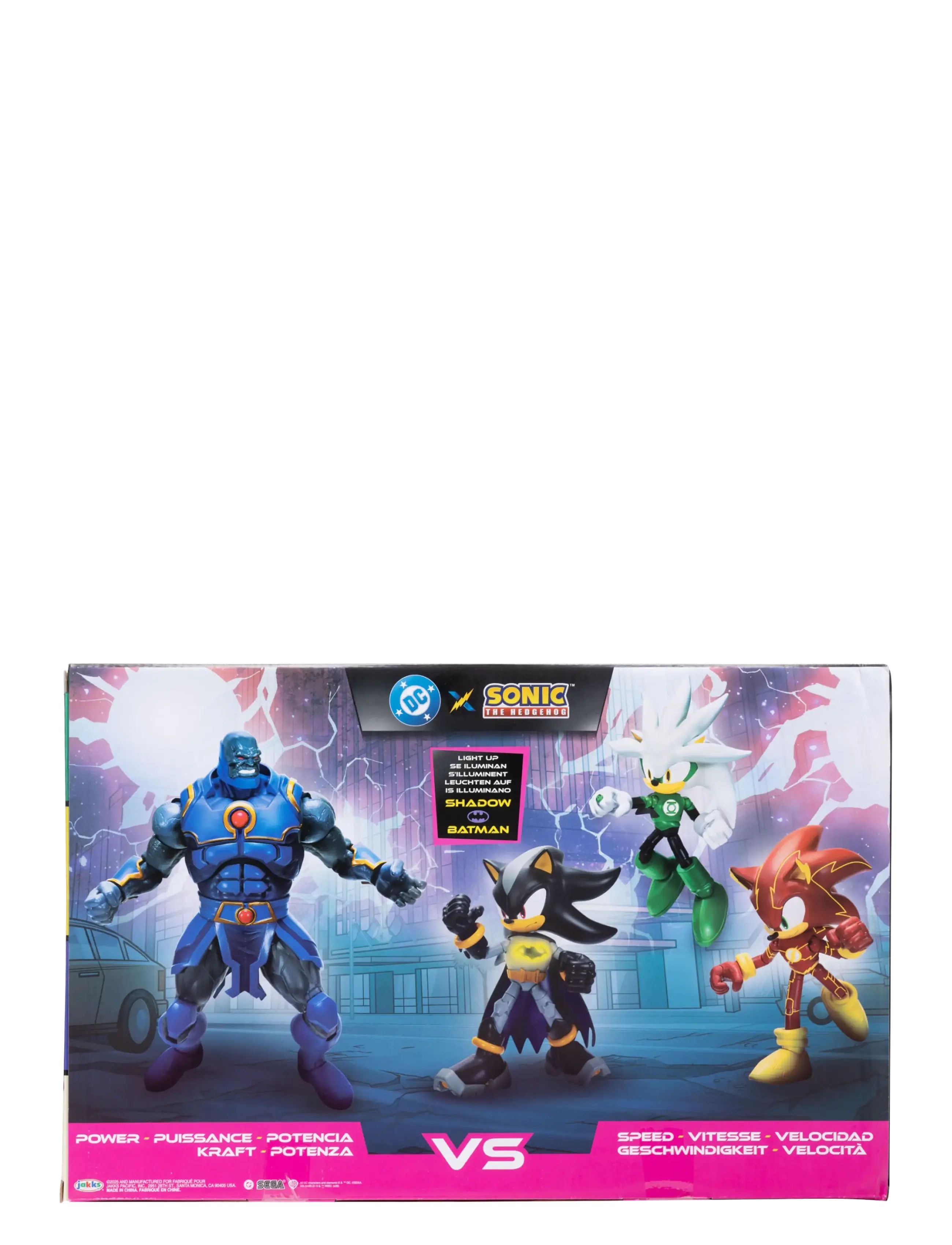 Sonic - DC x Sonic the Hedgehog 5” Figure Power vs Speed Multipack - multicoloured - 5
