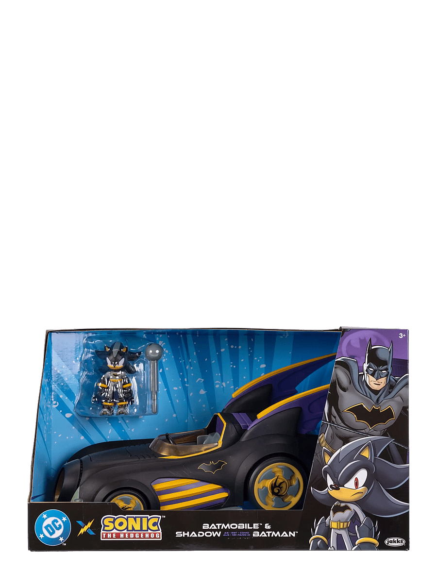 Sonic - DC x Sonic the Hedgehog 2.5” Shadow + Batmobile - multicoloured - 0