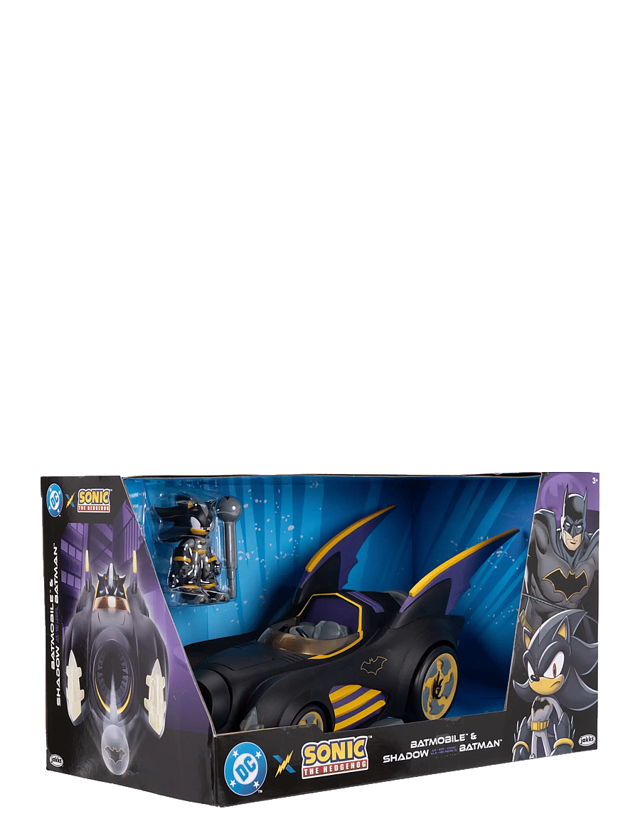 Sonic - DC x Sonic the Hedgehog 2.5” Shadow + Batmobile - multicoloured - 3