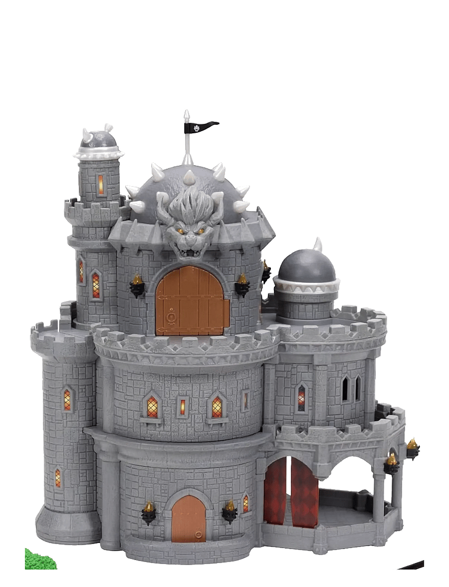 Super Mario - The Super Mario Galaxy Movie - Deluxe Bowser Castle Playset with 1.5” Bowser Figure - legesæt - multicoloured - 3