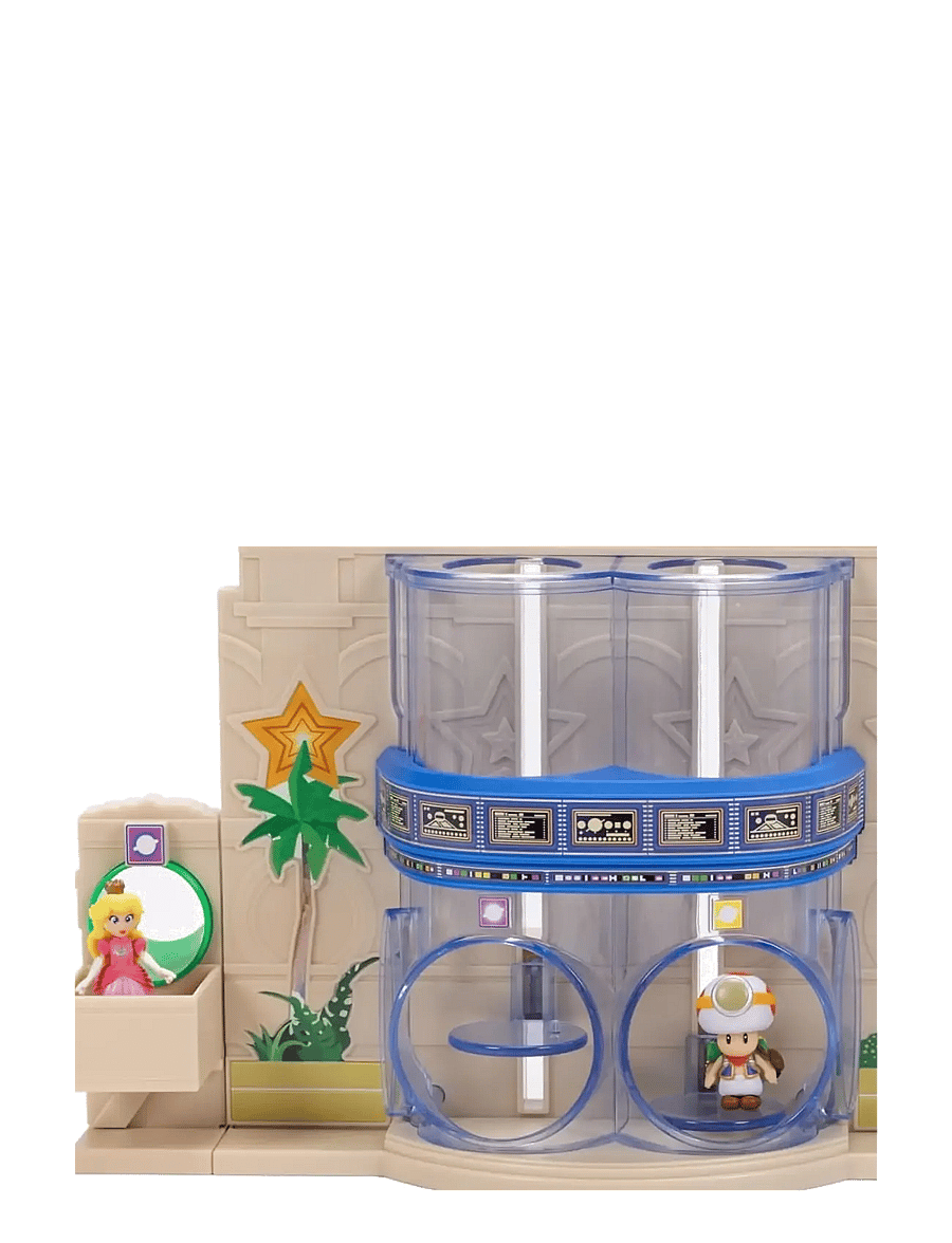 Super Mario - The Super Mario Galaxy Movie - Gateway Galaxy Dio. w. 1.5” Princess Peach / Exclusive Cpt. Toad - spiel-sets - multicoloured - 0