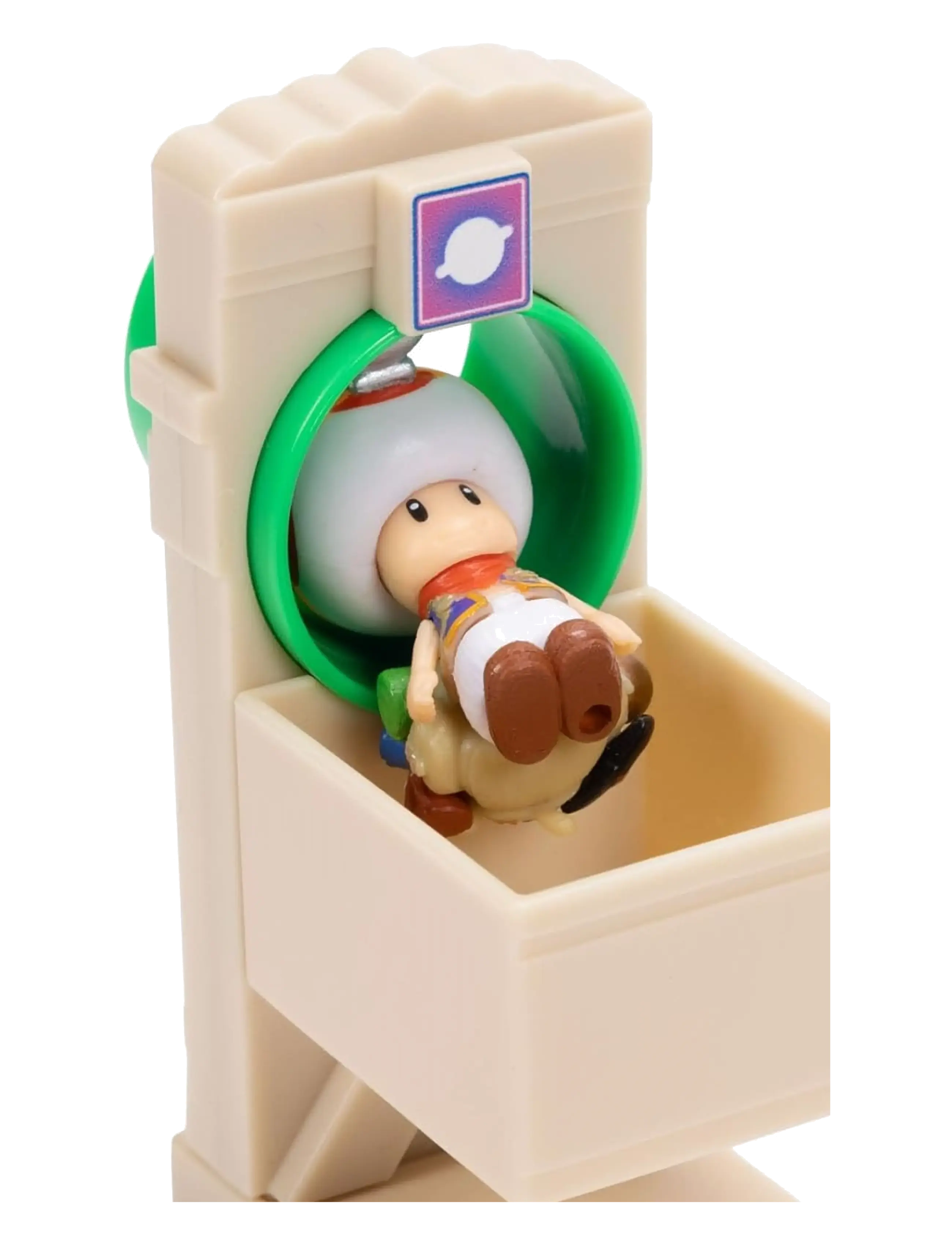 Super Mario - The Super Mario Galaxy Movie - Gateway Galaxy Dio. w. 1.5” Princess Peach / Exclusive Cpt. Toad - spiel-sets - multicoloured - 2