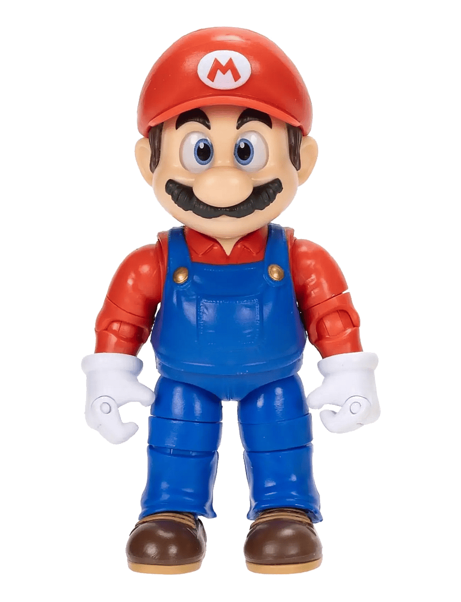 Super Mario - The Super Mario Galaxy Movie - 5” Fig. Multi-Pck Mario, Yoshi, Luigi and exclusive Wonder Bowser Jr - film & sagofigurer - multicoloured - 3