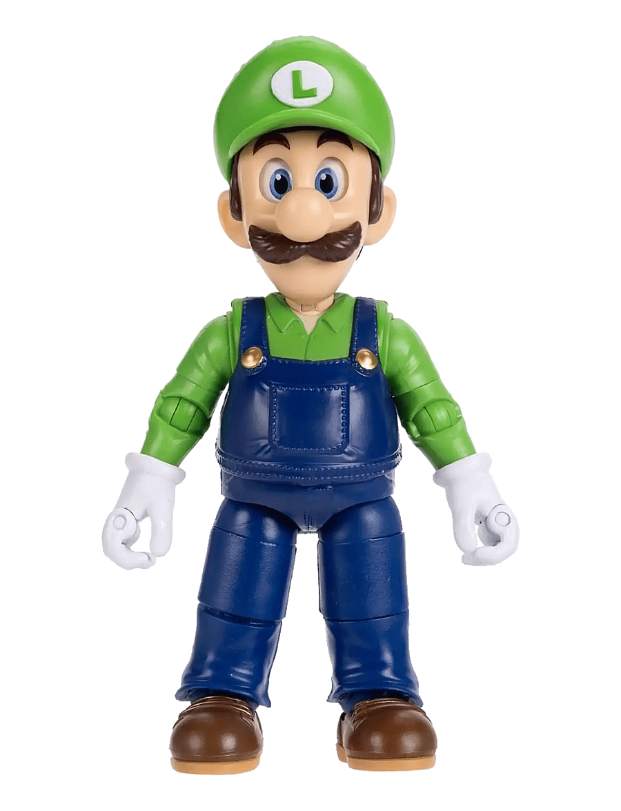 Super Mario - The Super Mario Galaxy Movie - 5” Fig. Multi-Pck Mario, Yoshi, Luigi and exclusive Wonder Bowser Jr - film & sagofigurer - multicoloured - 4