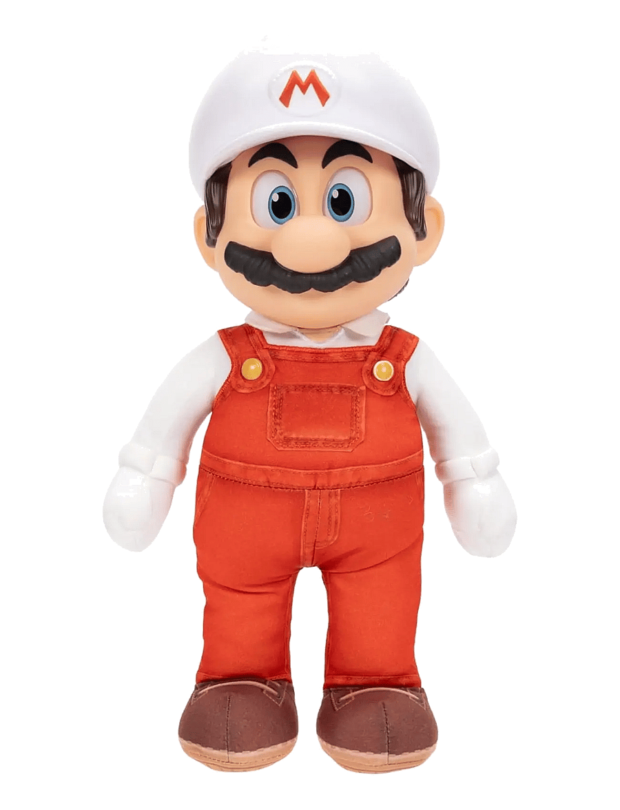 Super Mario - Nintendo The Super Mario Galaxy Movie - Jumbo Roto Plush Fire Mario - film- & märchenfiguren - multicoloured - 1