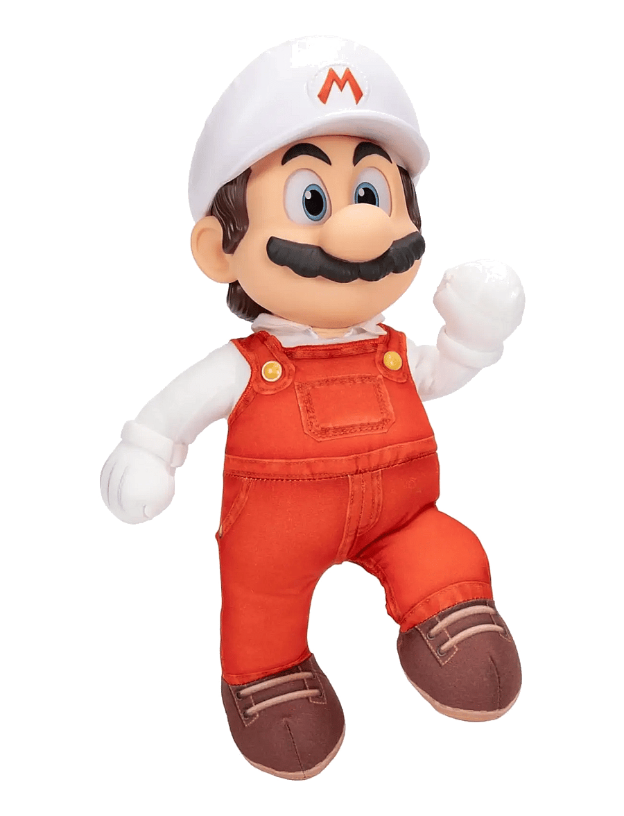 Super Mario - Nintendo The Super Mario Galaxy Movie - Jumbo Roto Plush Fire Mario - film- & märchenfiguren - multicoloured - 3