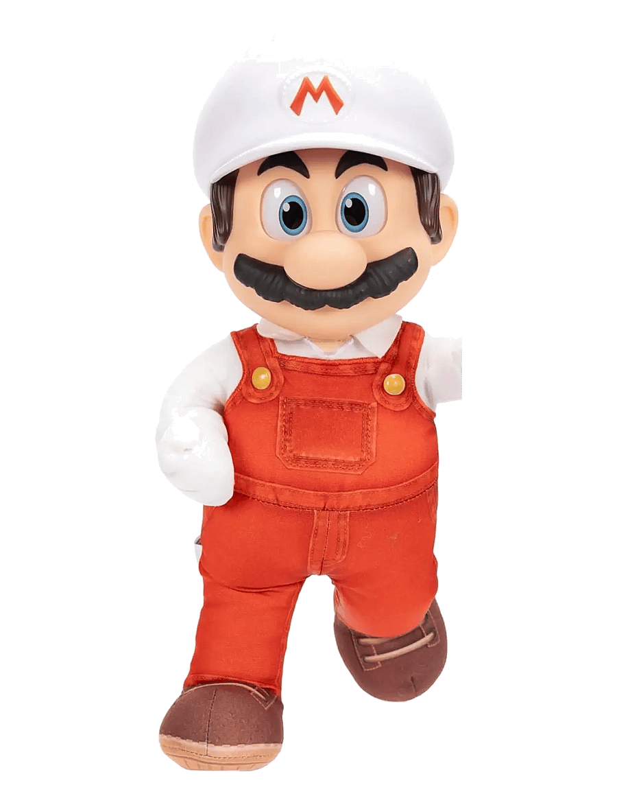 Super Mario - Nintendo The Super Mario Galaxy Movie - Jumbo Roto Plush Fire Mario - film- & märchenfiguren - multicoloured - 4