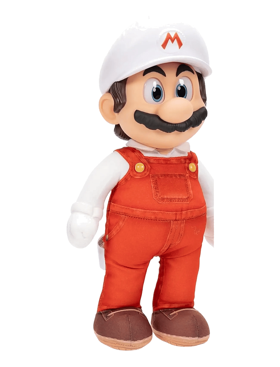 Super Mario - Nintendo The Super Mario Galaxy Movie - Jumbo Roto Plush Fire Mario - film- & märchenfiguren - multicoloured - 5