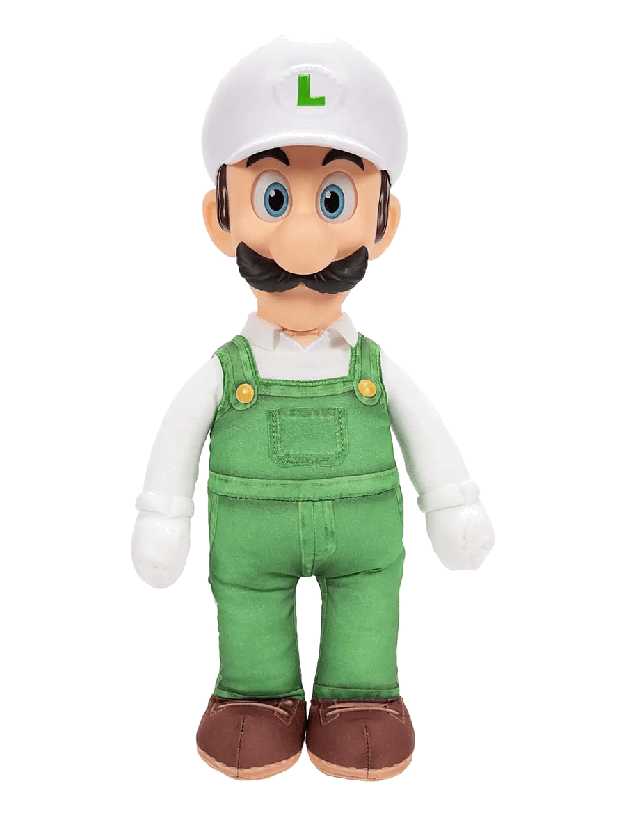 Super Mario - Nintendo The Super Mario Galaxy Movie - Jumbo Roto Plush Fire Luigi - plüschspielzeug - multicoloured - 1