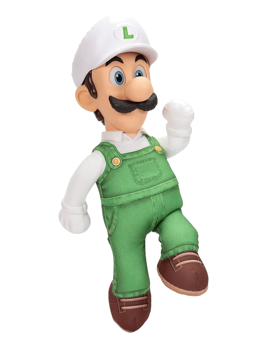 Super Mario - Nintendo The Super Mario Galaxy Movie - Jumbo Roto Plush Fire Luigi - plüschspielzeug - multicoloured - 2