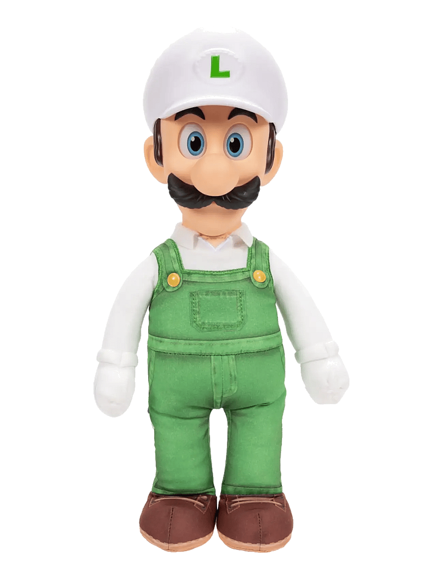 Super Mario - Nintendo The Super Mario Galaxy Movie - Jumbo Roto Plush Fire Luigi - plüschspielzeug - multicoloured - 5