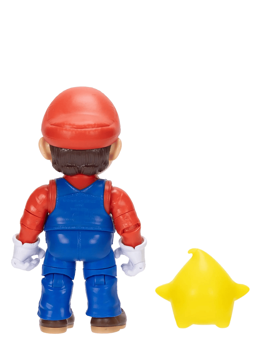 Super Mario - The Super Mario Galaxy Movie - 5” Figure Series – Mario Figure with Luma Star Accessory - film- & märchenfiguren - multicoloured - 3