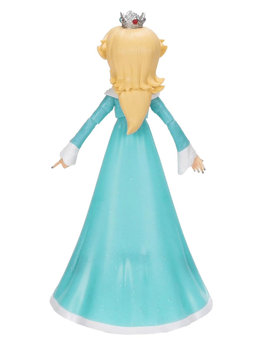 Super Mario - The Super Mario Galaxy Movie - 5” Figure Series – Rosalina Figure with Wand and Stand Accessories - film- & märchenfiguren - multicoloured - 2