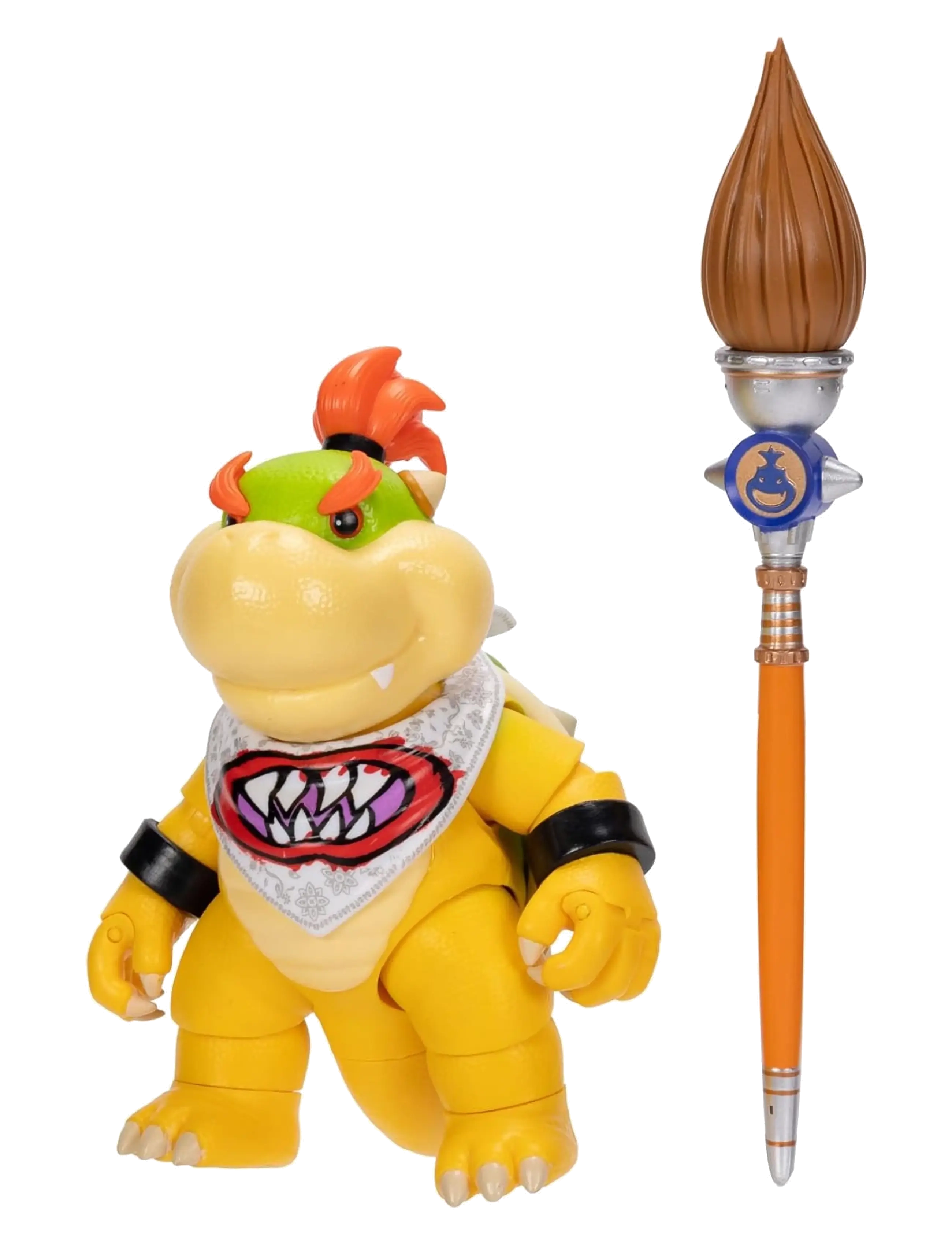 Super Mario The Super Mario Galaxy Movie - 5” Figure Series – Bowser Jr. Figure  with Paint Brush Accessory - JAKKS - MULTICOLOURED / yellow