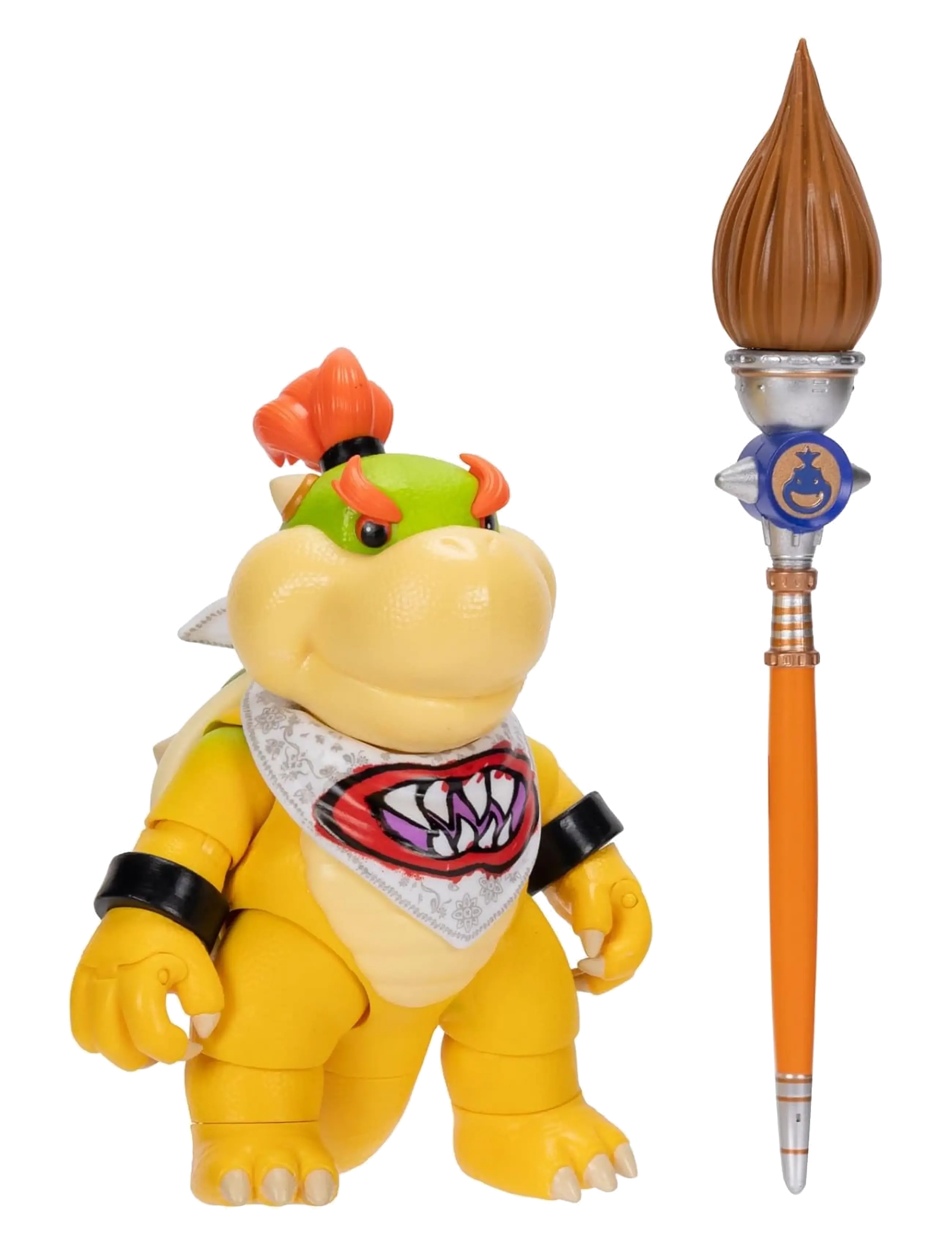 Super Mario - The Super Mario Galaxy Movie - 5” Figure Series – Bowser Jr. Figure  with Paint Brush Accessory - action-figuren - multicoloured - 2
