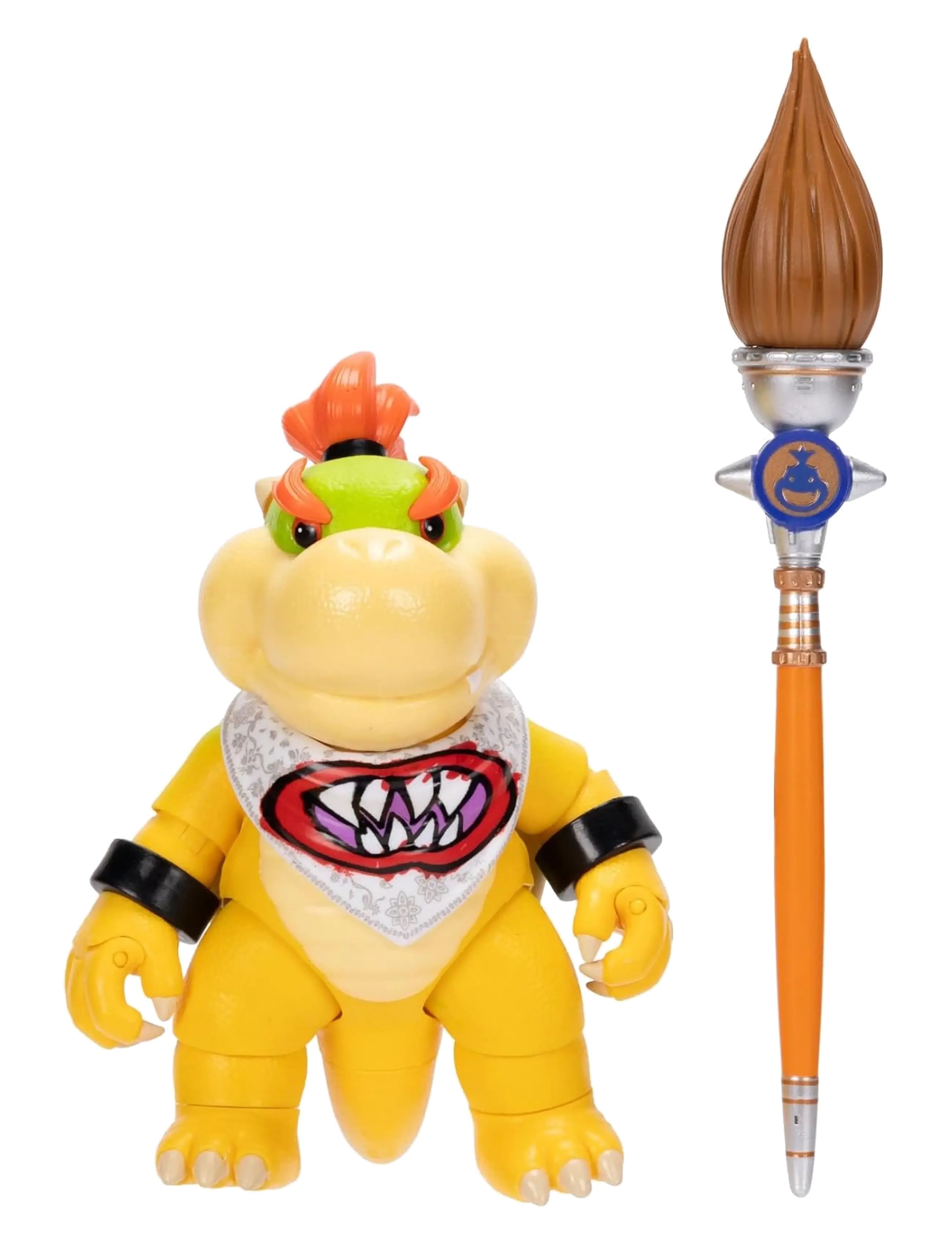 Super Mario - The Super Mario Galaxy Movie - 5” Figure Series – Bowser Jr. Figure  with Paint Brush Accessory - action-figuren - multicoloured - 4