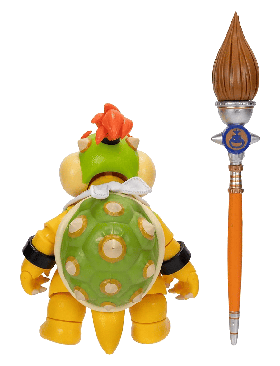 Super Mario - The Super Mario Galaxy Movie - 5” Figure Series – Bowser Jr. Figure with Paint Brush Accessory - action-figuren - multicoloured - 5
