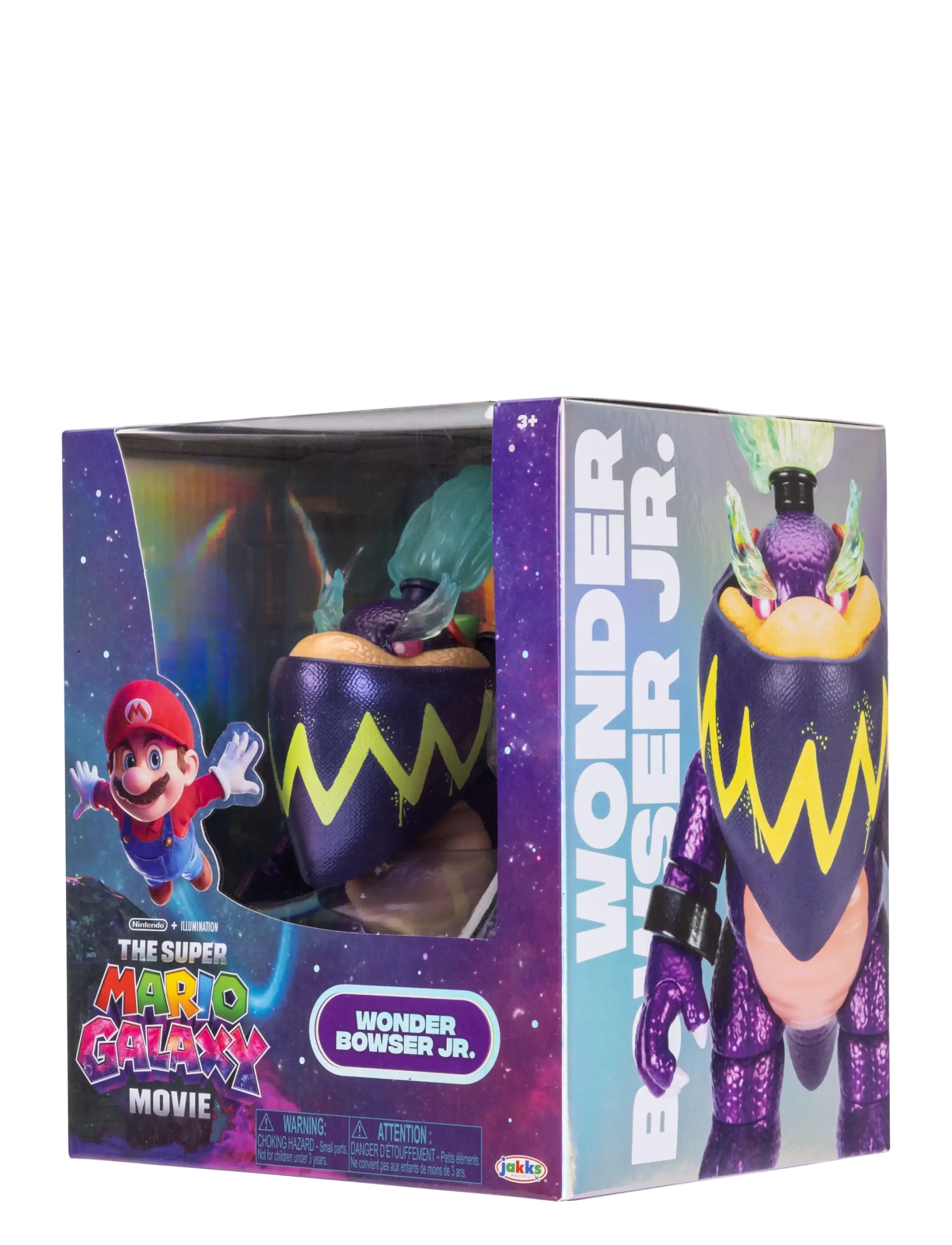 Super Mario - The Super Mario Galaxy Movie - 5” Figure – Wonder Bowser Jr. Figure with Paint Brush Accessory - action-figuren - multicoloured - 2