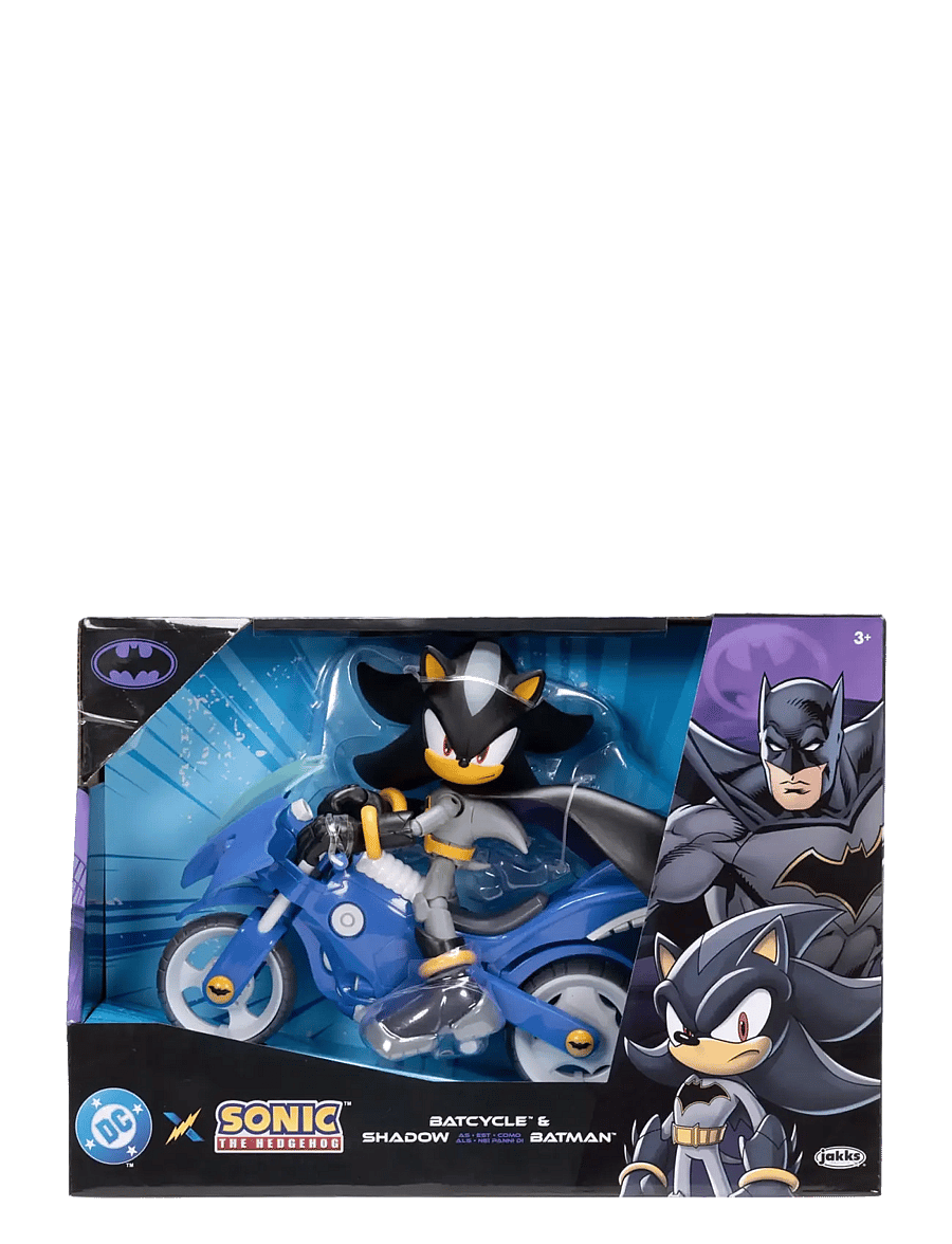 Sonic - DC x Sonic the Hedgehog 5” Shadow with Batcycle - multicoloured - 0