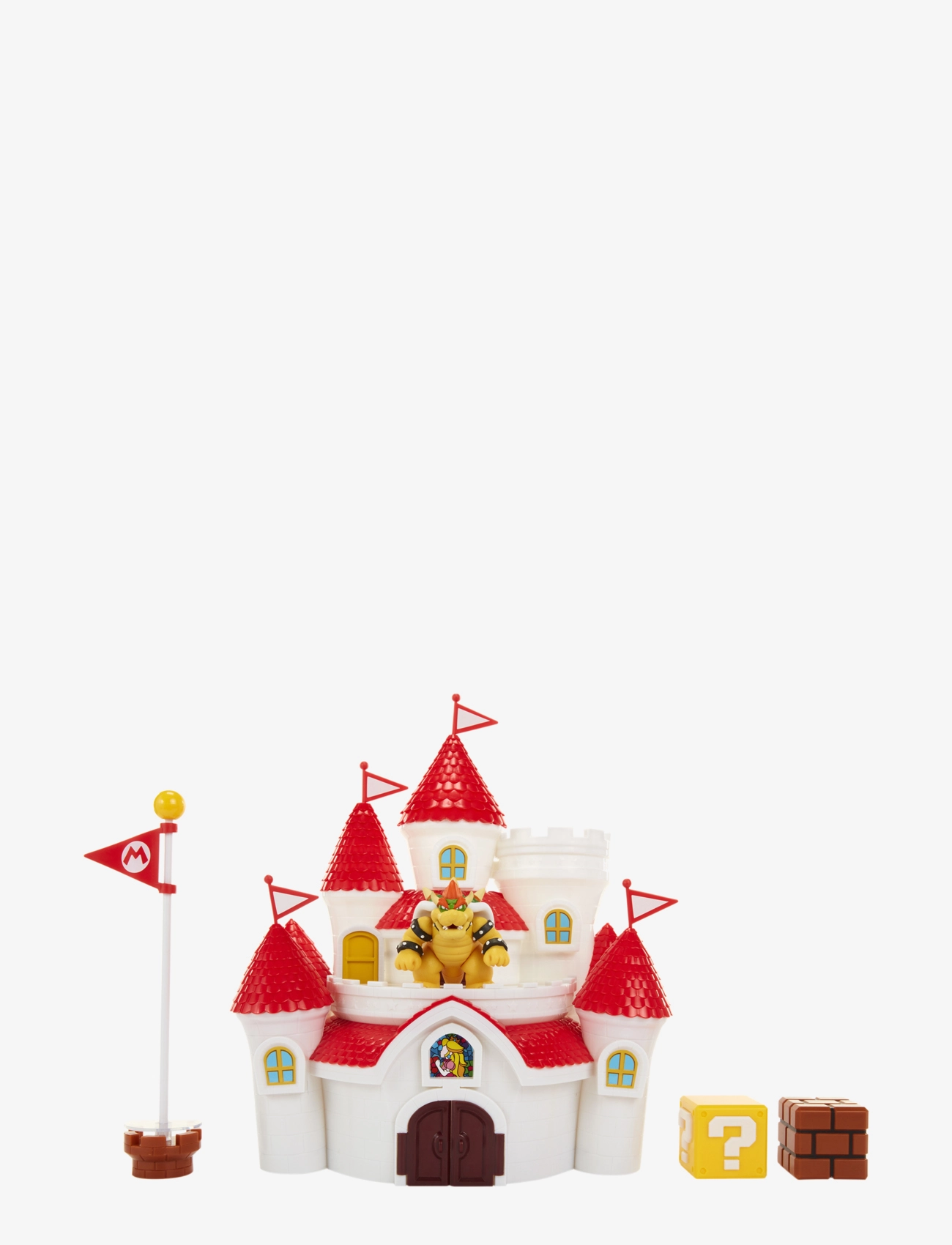 JAKKS Nintendo Mushroom Kingdom Castle Playset Patterned - 25 Cm - Kinder