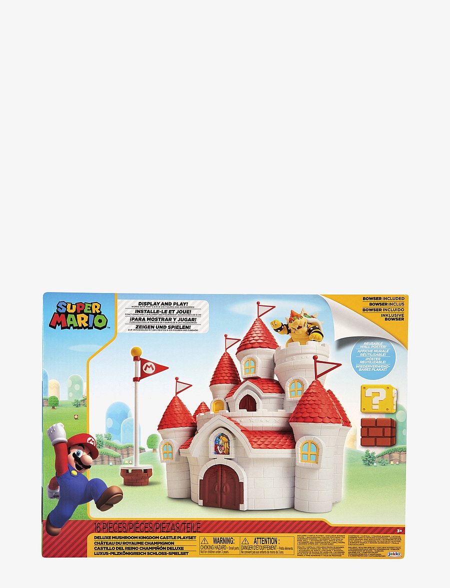 Super Mario - Nintendo Mushroom Kingdom Castle Playset - red - 2