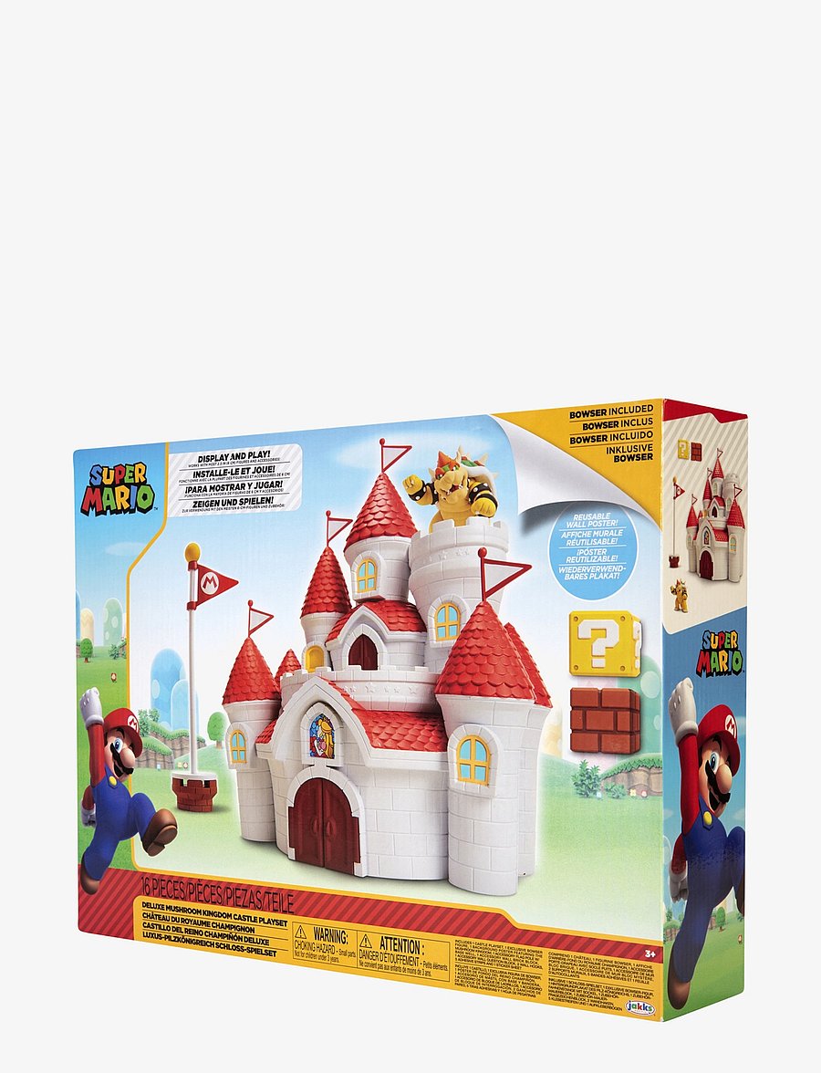 Super Mario - Nintendo Mushroom Kingdom Castle Playset - red - 3