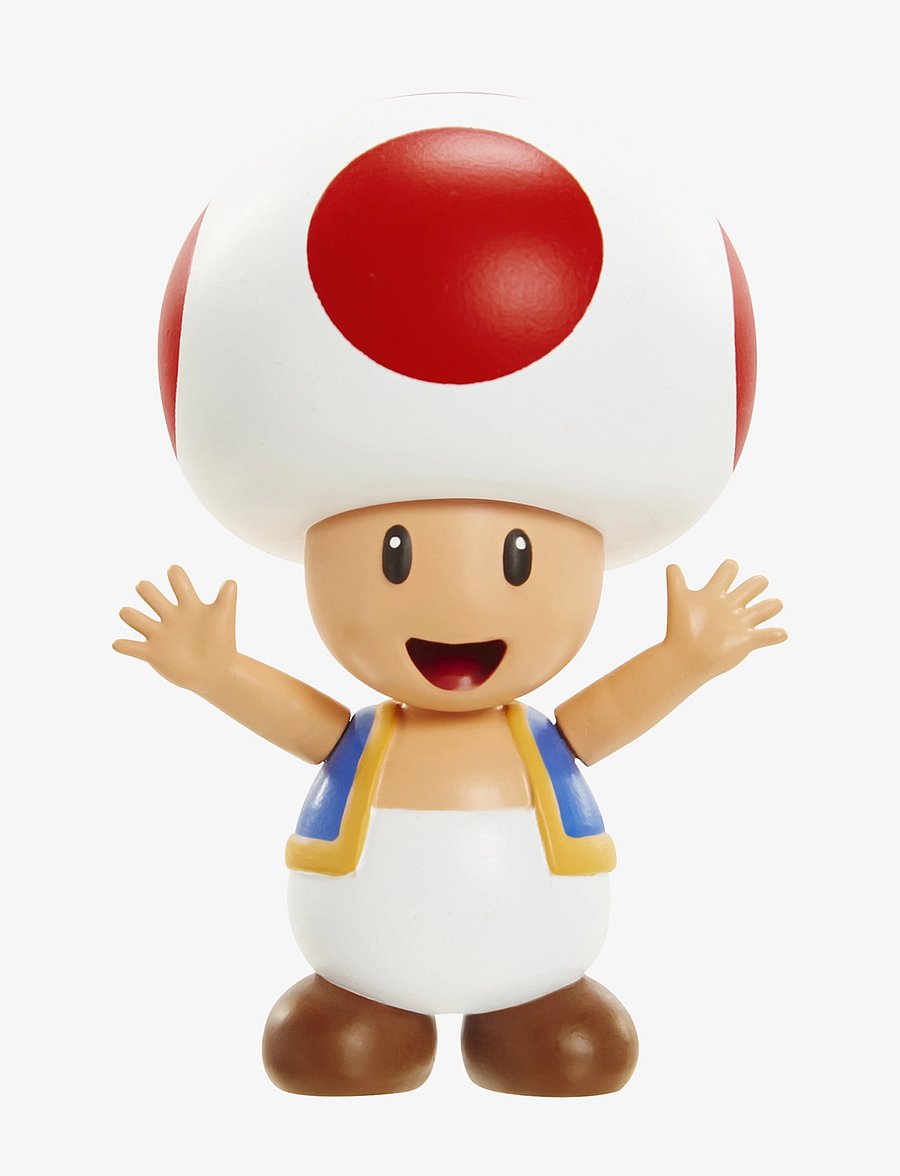 Super Mario - Nintendo Super Mario 6cm Mario Acorn Plains Diorama - multi coloured - 2
