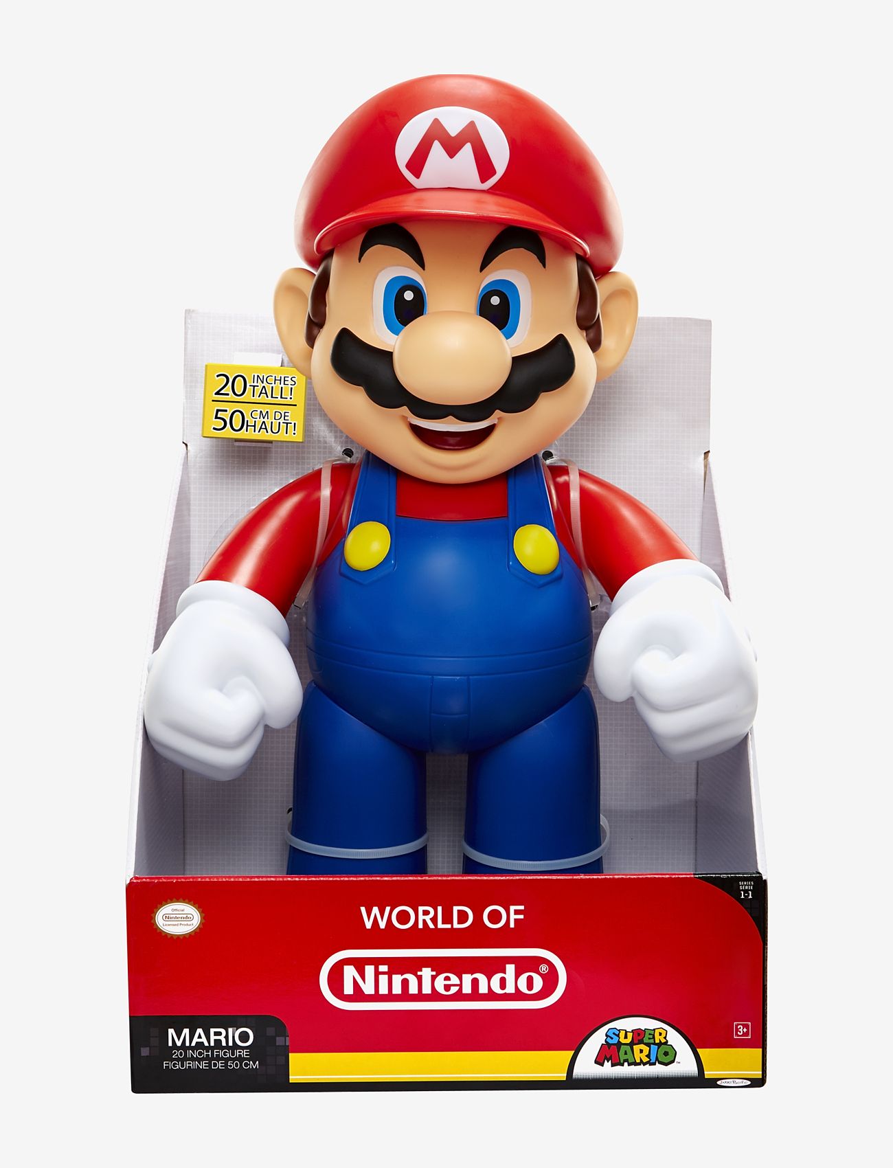 Super Mario - Nintendo Super Mario Big Figure Wave 1 - film- & eventyrsfigurer - blue - 1