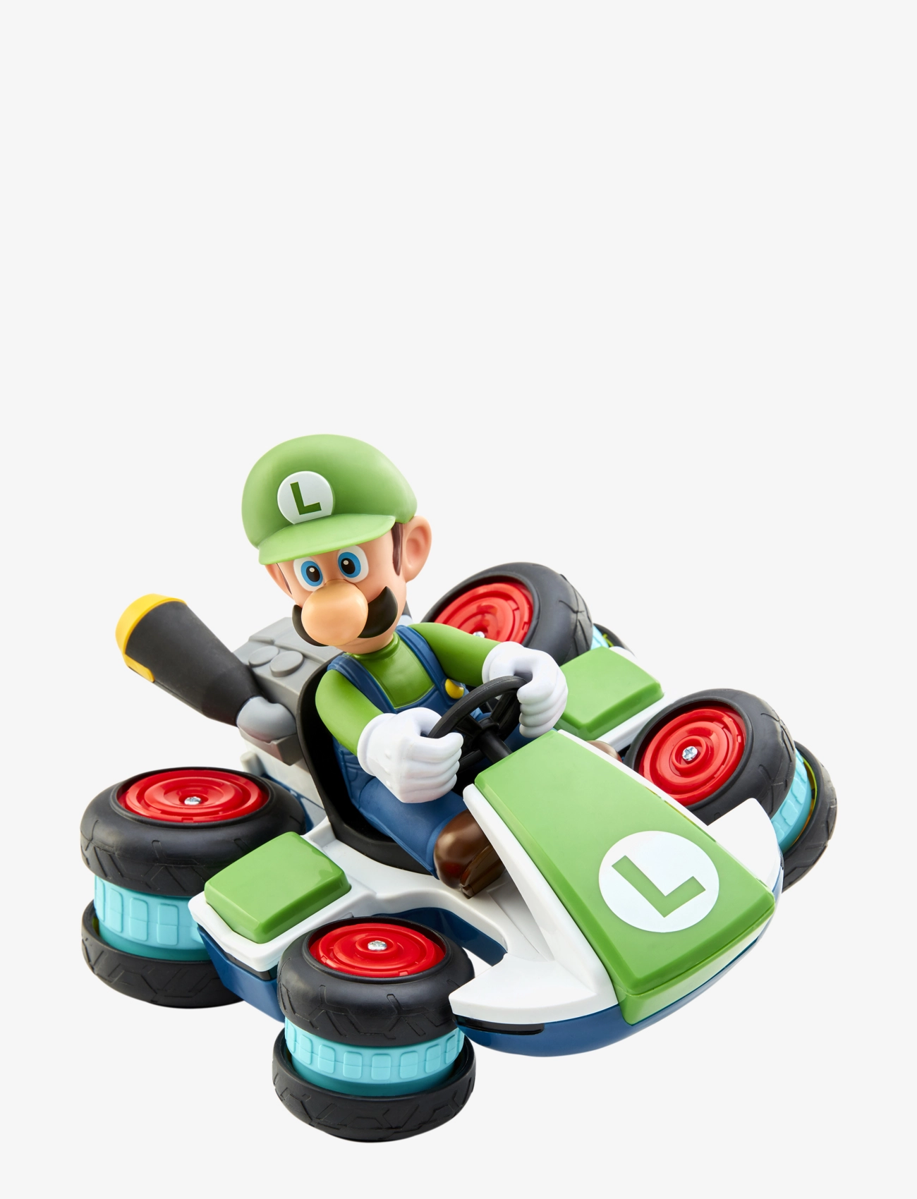 Super Mario - Nintendo Luigi Kart Mini RC Racer - op afstand bestuurbaar speelgoed - green - 3